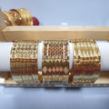 80gms fancy Half round Bangles
