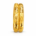 20gms Half round Bangles