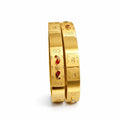 25gms Half round Bangles