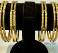 25gms Half round Bangles