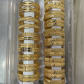35gms Half round Bangles