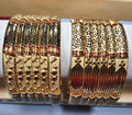 55gms fancy Half round Bangles
