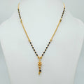 flower pendant  Short Mangalsutra
