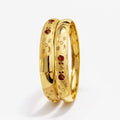 30gms Half round Bangles