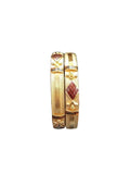 25gms fancy Half round Bangles