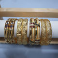 45gms fancy Half round Bangles