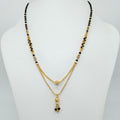 Double chain Short Mangalsutra
