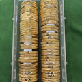 40gms Half round Bangles