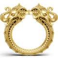 Elephant design Electroforming kada