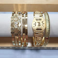 30gms fancy Half round Bangles