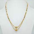 Double chain Short Mangalsutra