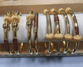 30gms fancy Half round Bangles
