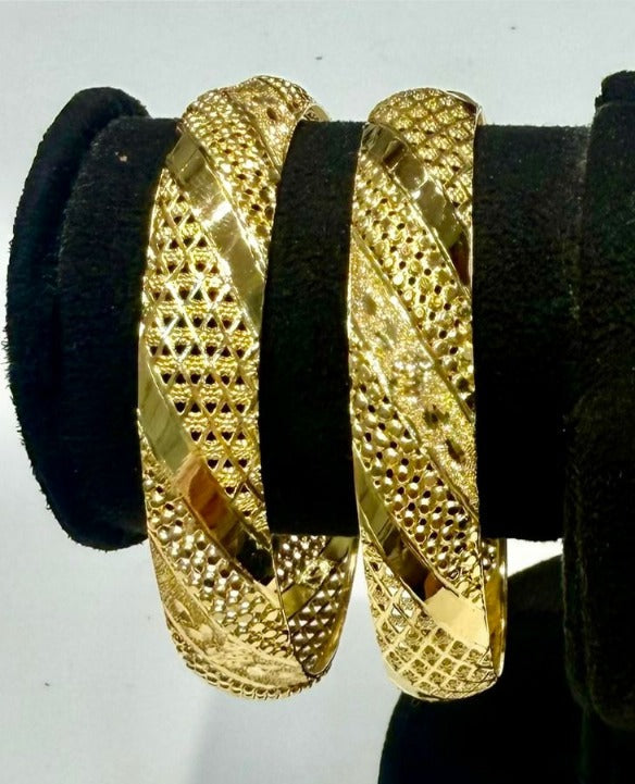 20gms Half round Bangles