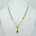 Heart design pendant Short Mangalsutra