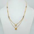 Double chain Short Mangalsutra