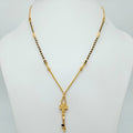 Flower pendant Short Mangalsutra