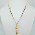 leaf design pendant Short Mangalsutra