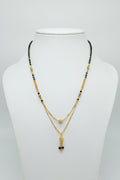 Double chain Short Mangalsutra