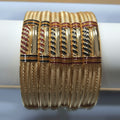 57gms fancy Half round Bangles