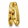 30gms Half round Bangles
