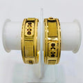 30gms Half round Bangles