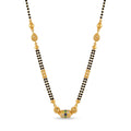10gms Short Mangalsutra with ball pendant
