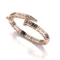 Snake design Rose gold kada