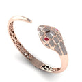 snake design Rose gold kada