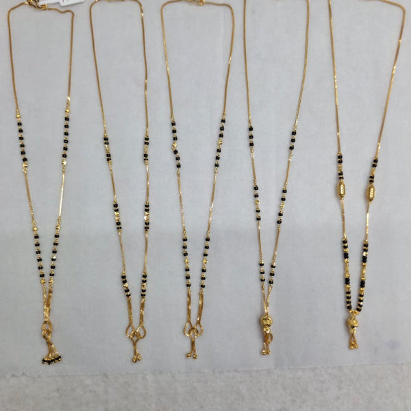 Short Mangalsutra with short pendant