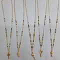 Short Mangalsutra with vertical para