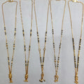 Short Mangalsutra with vertical para