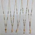 Short Mangalsutra with vertical para