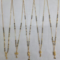 Short Mangalsutra with vertical para