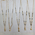 Short Mangalsutra with ball pendant