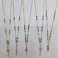 Short Mangalsutra with vertical para