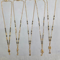 Short Mangalsutra with vertical para