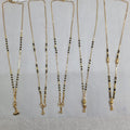 Short Mangalsutra with vertical para