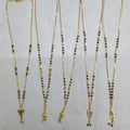 Short Mangalsutra with small pendant
