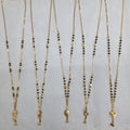 Short Mangalsutra with vertical para