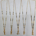 Short Mangalsutra with vertical para