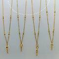 Short Mangalsutra with ball pendant
