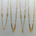 Short Mangalsutra with ball pendant