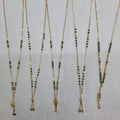 Short Mangalsutra with small pendant