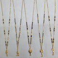 Short Mangalsutra with small pendant
