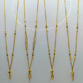 Short Mangalsutra with ball pendant