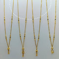 Short Mangalsutra with ball pendant