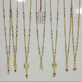 Short Mangalsutra with small pendant