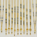 Short Mangalsutra with small pendant