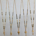 Short Mangalsutra with small pendant