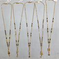 Short Mangalsutra with small pendant